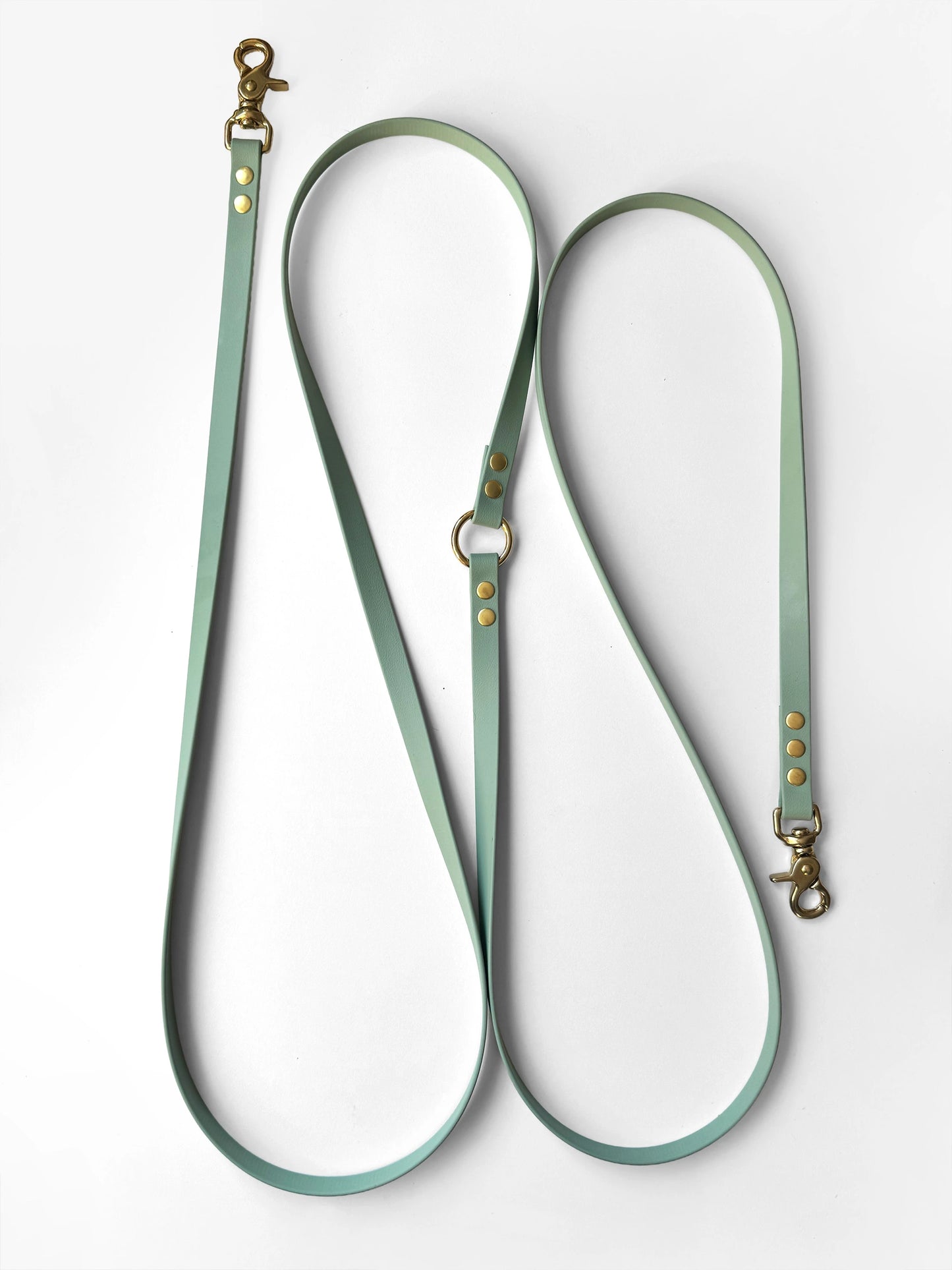 Smycz BioThane® Hands-free, Szałwiowa