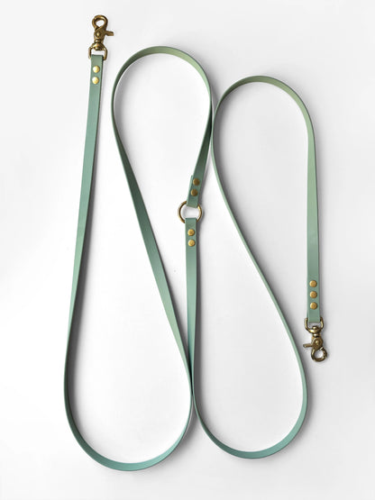 Smycz BioThane® Hands-free, Szałwiowa