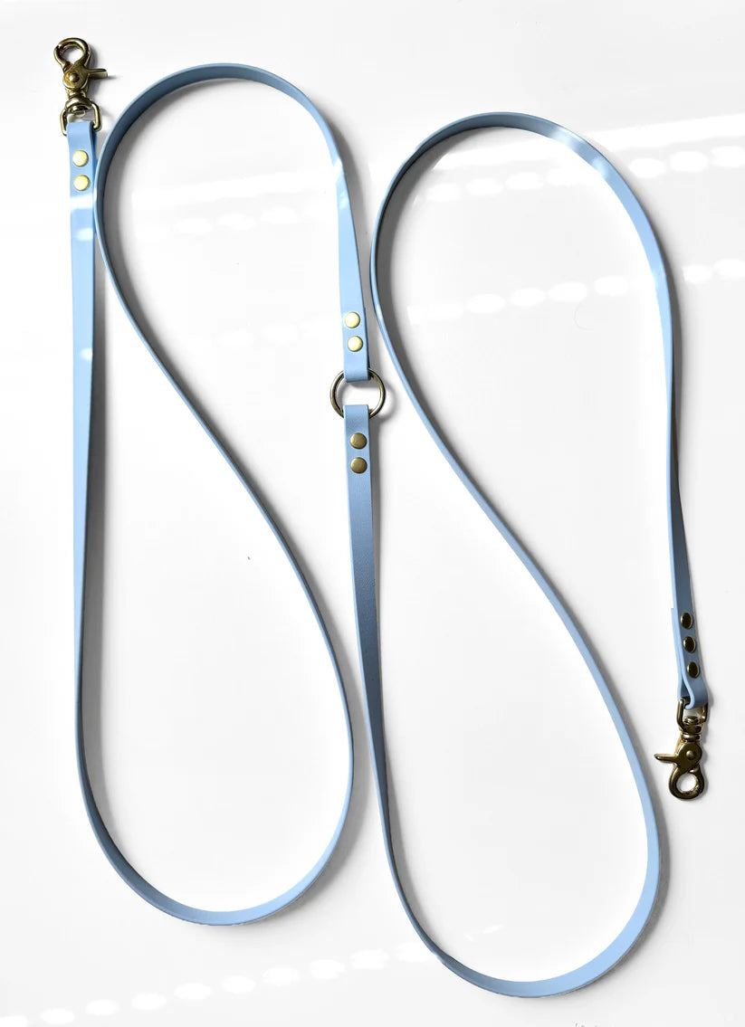 Smycz BioThane® Hands-free, Błękitna, 2.95 m, 16 mm