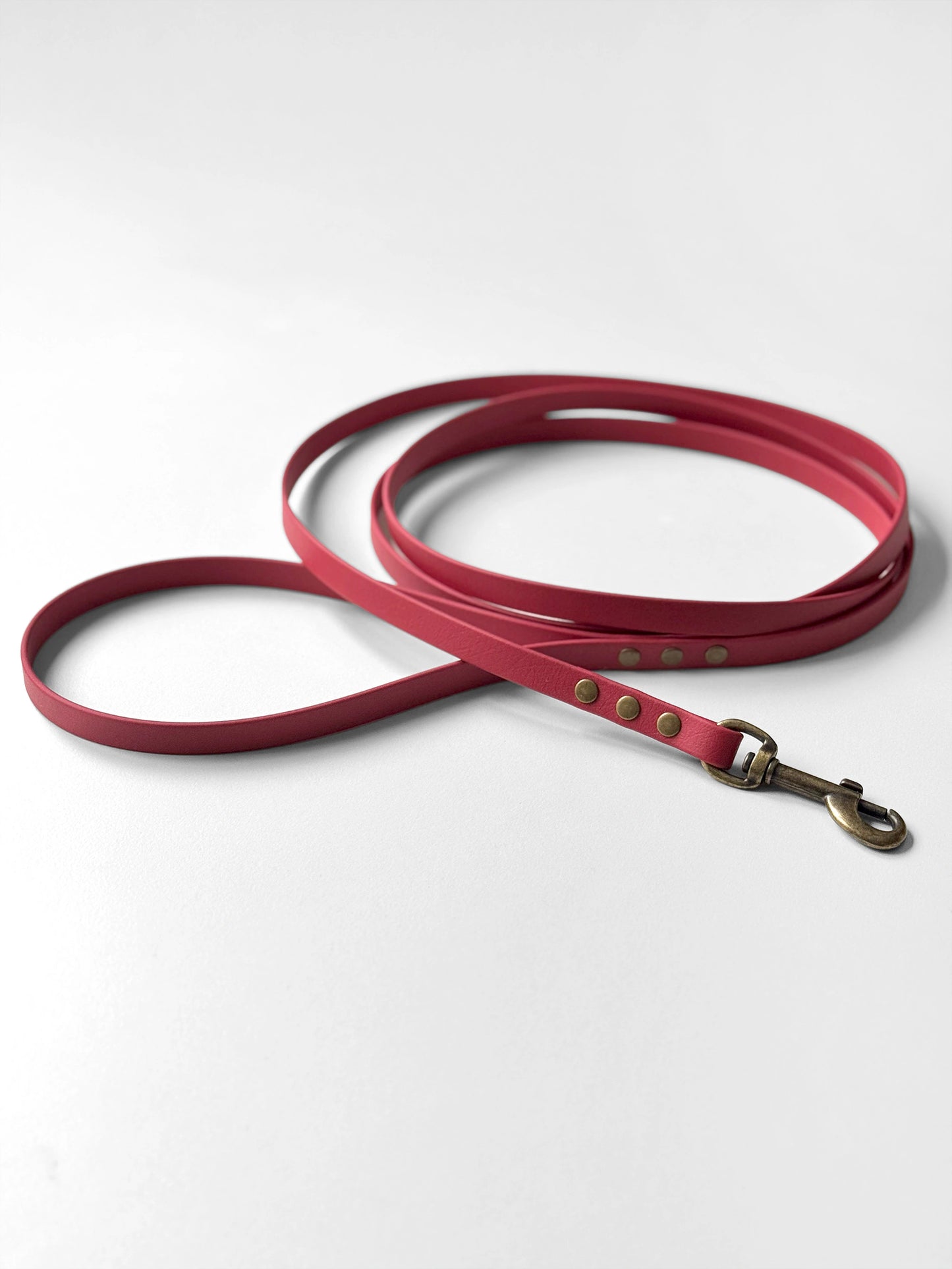 Smycz BioThane® Classic Czerwona