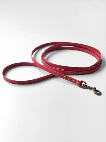 Smycz BioThane® Classic Czerwona