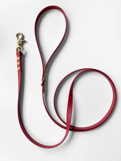 Smycz BioThane® Classic Czerwona