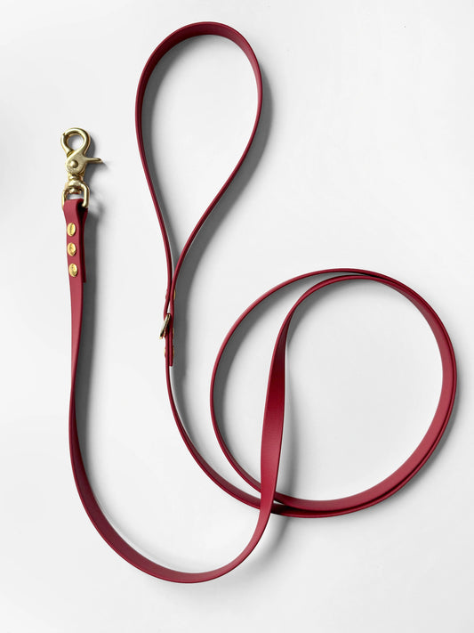 Smycz BioThane® Classic Czerwona