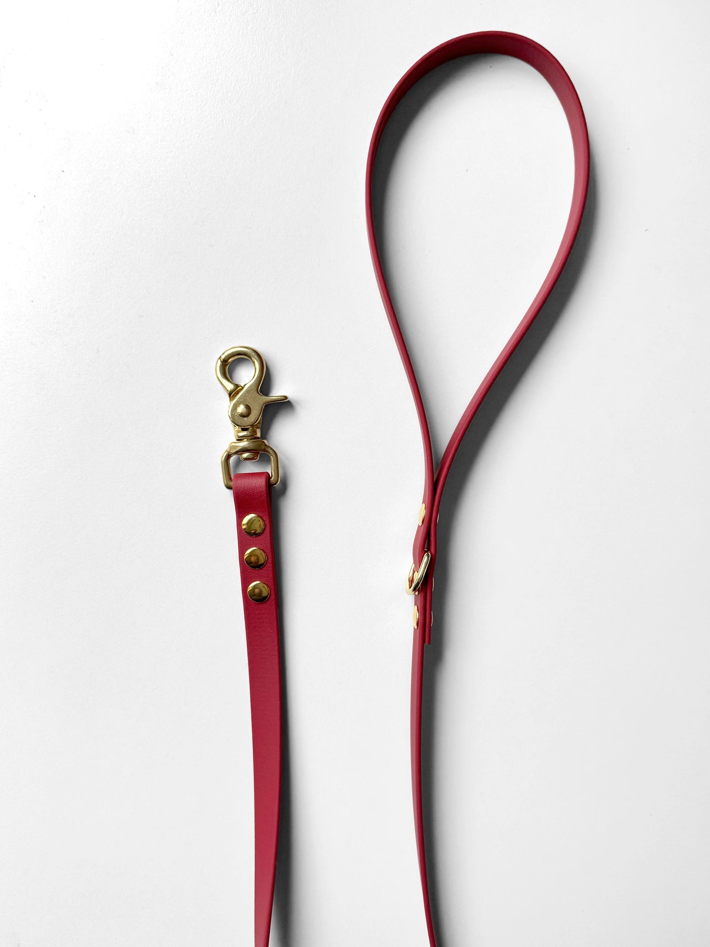 Smycz BioThane® Classic Czerwona