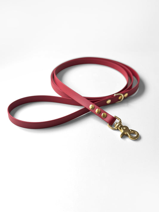 Smycz BioThane® Classic Czerwona