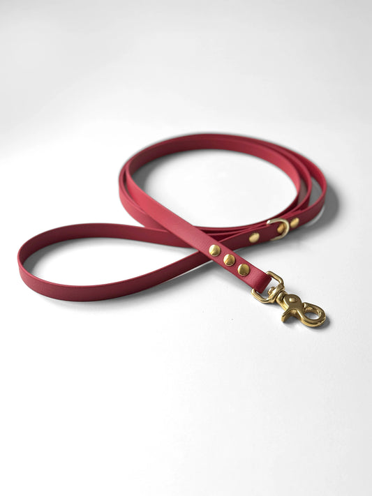 Smycz BioThane® Classic Czerwona